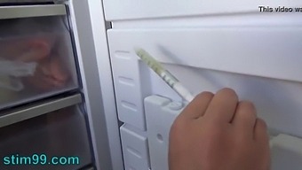 Semen Injection Into Uterus With Syringe For Extreme Pleasure