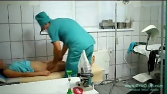 Gynecological Examination Combined With Rectal Insertion