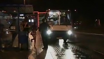 Group Sex On A Bus Following A Wedding Ceremony