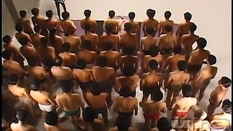 Asian Orgy With Unbridled Bukkake Action