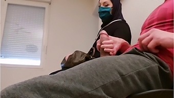 A Muslim Milf Gets Caught By A Perverted Doctor With A Hidden Camera In His Office