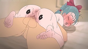 Bulma'S Butt Gets Filled By Piplup In This Cartoon Anime Porn
