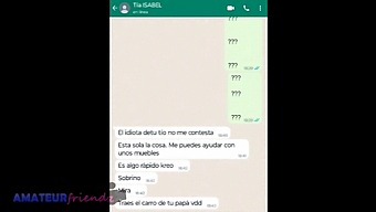 عواقب ناخواسته زمانی که خاله ناتنی به طور تصادفی عکس صریحی را ارسال می کند و در نهایت رابطه جنسی دارد