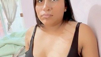 Watch Me Get Fucked By My Stepson While I Smell My Own Panties In This Hd Video