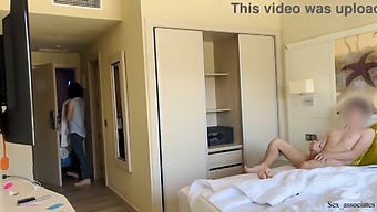 Exposed In Public: I Reveal My Genitals To A Hotel Cleaner Who Consents To Pleasure Me