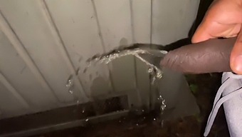 Amateur Couple Indulges In Public Exhibitionism And Urination