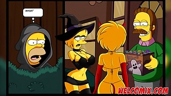 Welcome To A Halloween Special With Simptoons And Big Dicks.