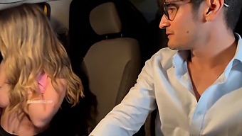 Dani Ortiz Gives A Passionate Blowjob To A Taxi Driver'S Member In High-Definition Video