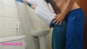 Hidden Bathroom Rendezvous Lead To Unexpected Surprise