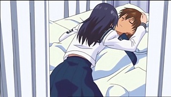 Big-Breasted Teen Gets Her Hentai Pussy Pounded In School Infirmary