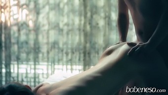 Passionate Lovemaking With A Boyfriend Featuring Natural Tits And Doggy Style