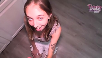 Seth Brogan'S Creampie Of Taboo Skinny Breezy Bri!